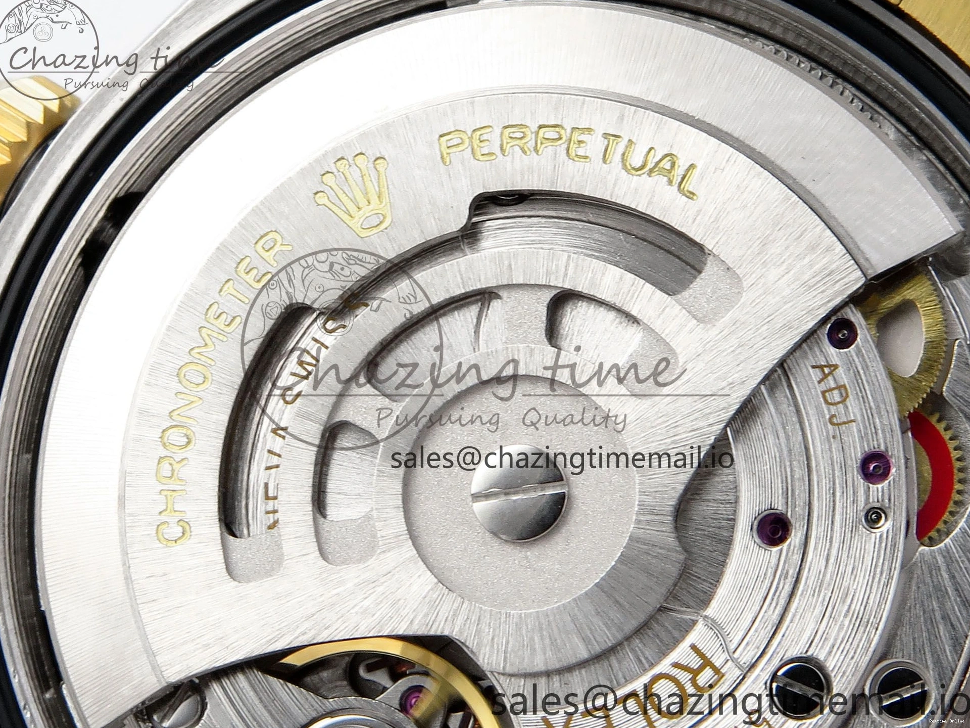 1225 Resilient DateJust 36 126233 EWEF Best Edition YG Stick Dial on SS YG Jubilee Bracelet A 624